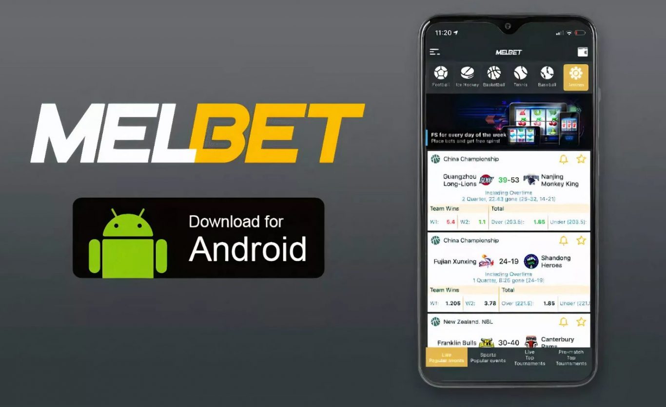 l'application Melbet pour Android